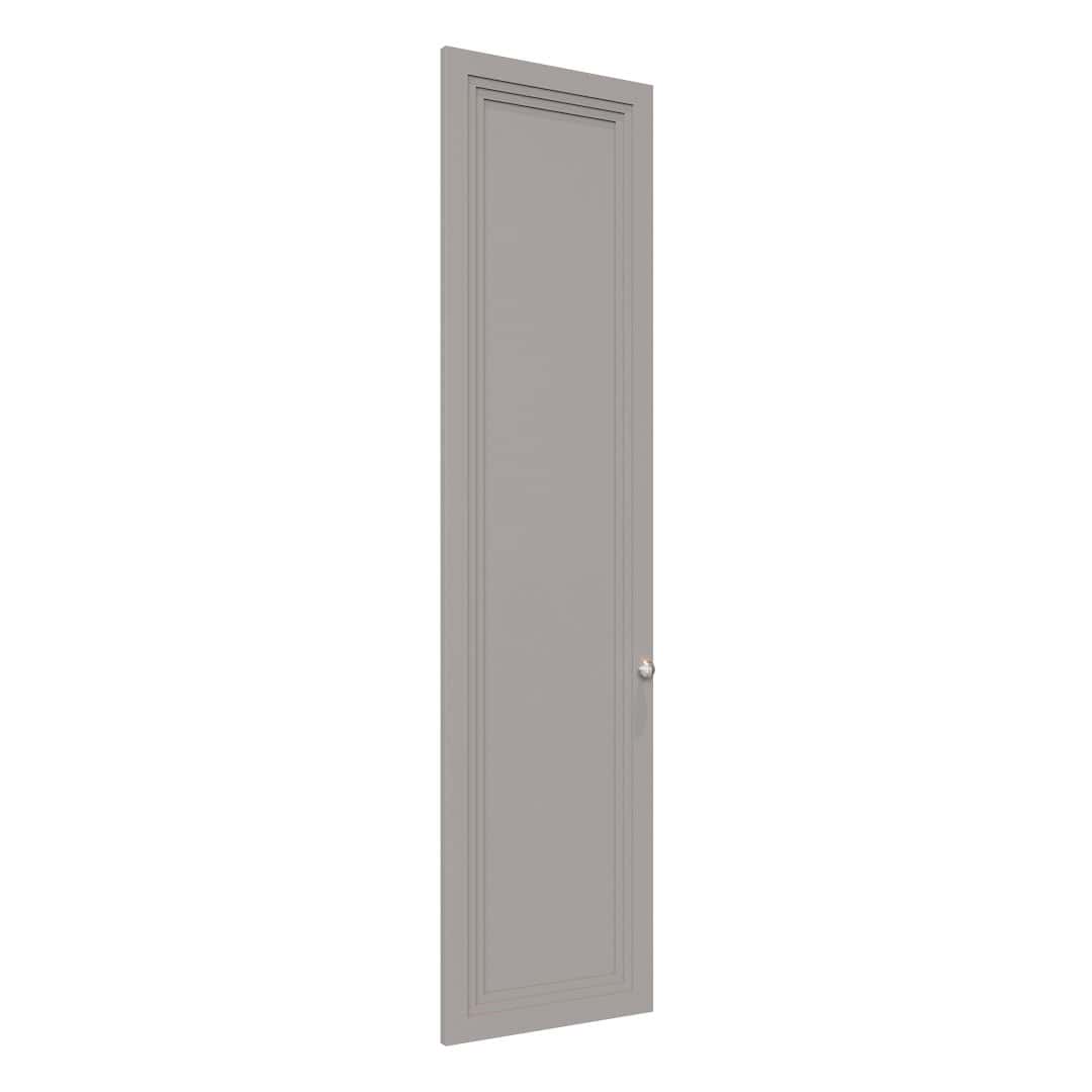 Art Deco wardrobe door in Pebble Grey