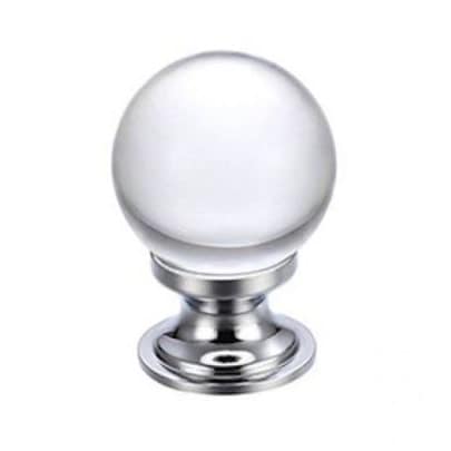 Glass Ball Plain wardrobe handle